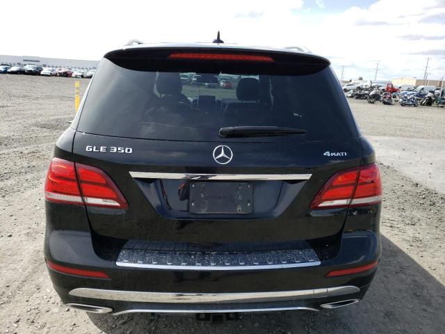 4JGDA5HB1HA896408 - 2017 MERCEDES-BENZ GLE 350 4MATIC BLACK photo 6