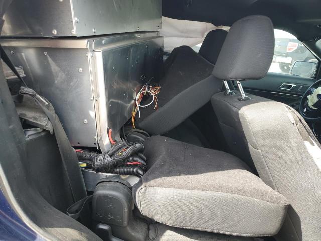 1FM5K8AR2KGA65143 - 2019 FORD EXPLORER POLICE INTERCEPTOR أزرق صورة 10