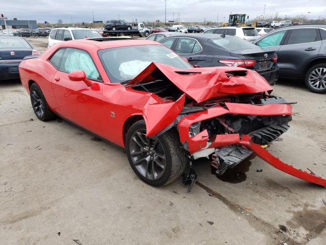 2C3CDZFJ0LH139362 - 2020 DODGE CHALLENGER R/T SCAT PACK RED photo 4