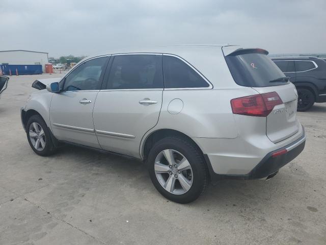 2HNYD2H30CH548303 - 2012 ACURA MDX TECHNOLOGY SILVER photo 2