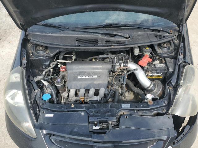 JHMGD37637S013532 - 2007 HONDA FIT S 黑色 照片 11