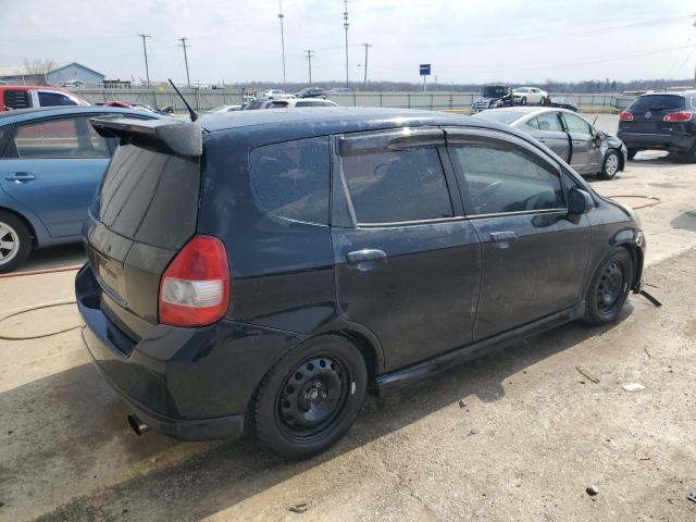 JHMGD37637S013532 - 2007 HONDA FIT S 黑色 照片 3