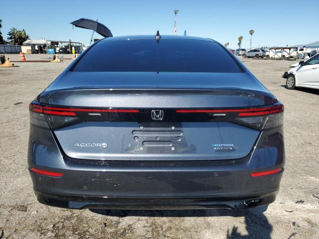 1HGCY2F89PA044633 - 2023 HONDA ACCORD TOURING HYBRID BLACK photo 6