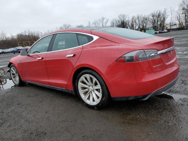 5YJSA1E20GF135609 - 2016 TESLA MODEL S Կարմիր լուսանկար 2
