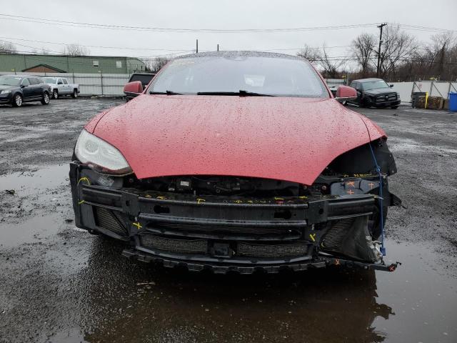 5YJSA1E20GF135609 - 2016 TESLA MODEL S Կարմիր լուսանկար 5