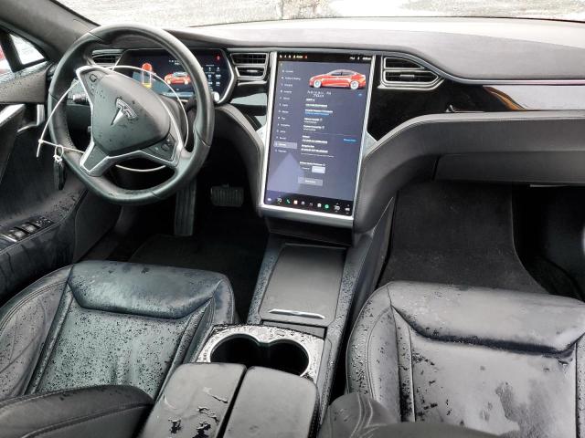 5YJSA1E20GF135609 - 2016 TESLA MODEL S Կարմիր լուսանկար 8