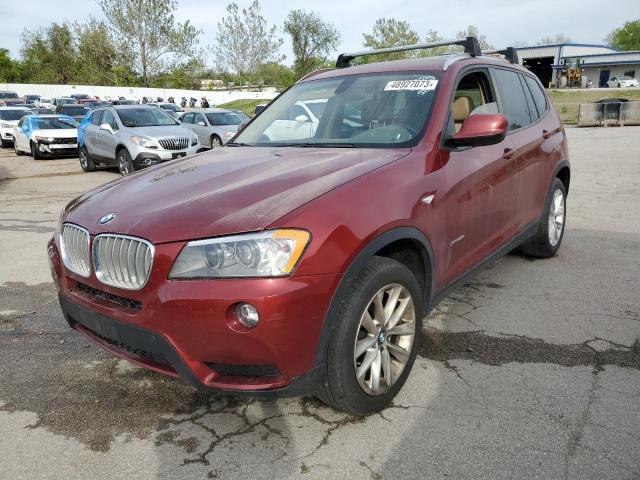 5UXWX9C53D0A27623 - 2021 BMW X3 XDRIVE28I RED photo 1