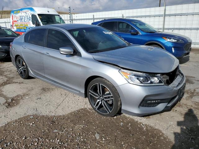 1HGCR2F52GA163515 - 2016 HONDA ACCORD SPORT SILVER photo 4