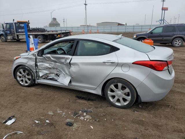 KMHDH4AE6DU676880 - 2013 HYUNDAI ELANTRA GLS SILVER photo 2