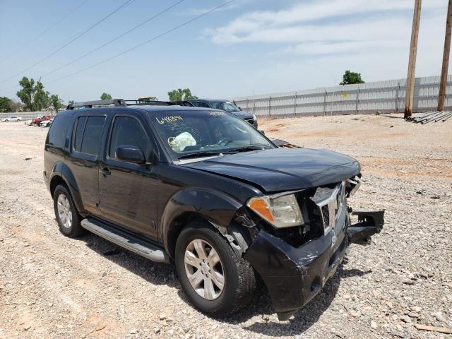 5N1AR18UX6C648391 - 2006 NISSAN PATHFINDER LE BLACK photo 1