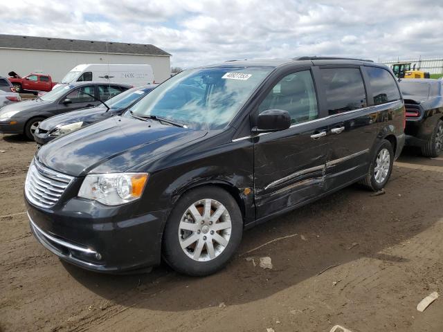 2C4RC1BG2FR754191 - 2015 CHRYSLER TOWN & COU TOURING შავი ფოტო 1