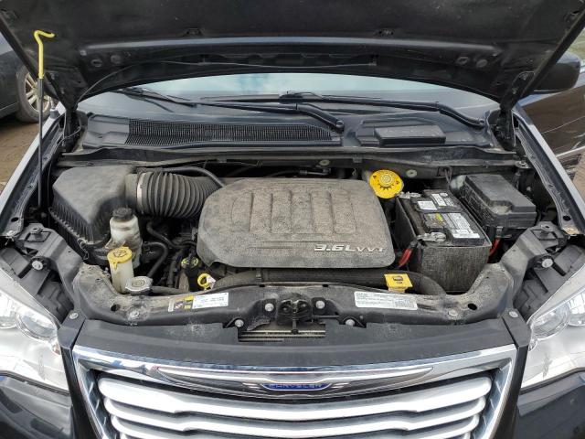 2C4RC1BG2FR754191 - 2015 CHRYSLER TOWN & COU TOURING შავი ფოტო 12