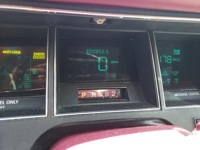 1LNLM81W8PY772644 - 1993 LINCOLN TOWN CAR EXECUTIVE WHITE photo 9