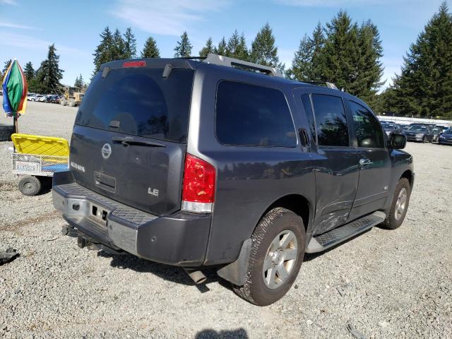 5N1AA08C57N719592 - 2007 NISSAN ARMADA SE GRAY photo 3