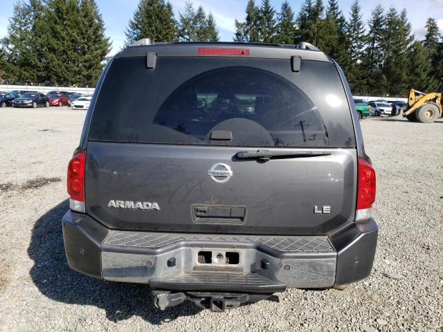 5N1AA08C57N719592 - 2007 NISSAN ARMADA SE GRAY photo 6