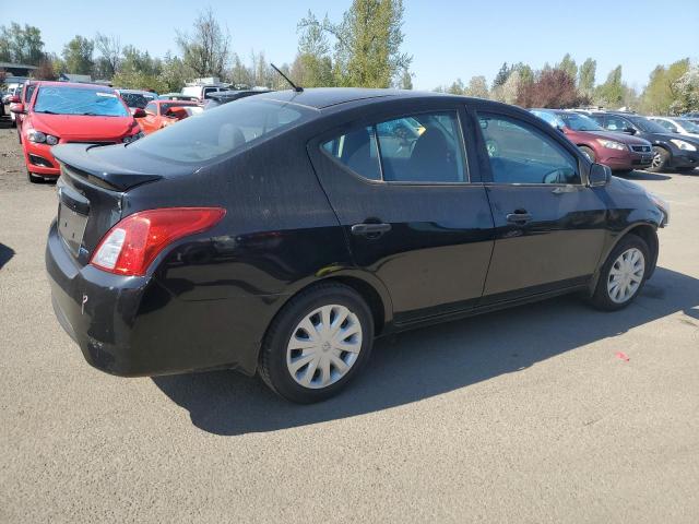 3N1CN7AP1FL808827 - 2015 NISSAN VERSA S BLACK photo 3