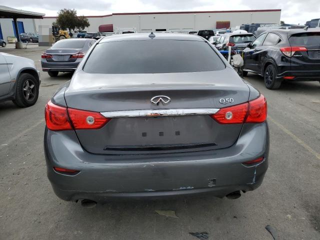 JN1EV7AP4HM738371 - 2017 INFINITI Q50 PREMIUM GRAY photo 6