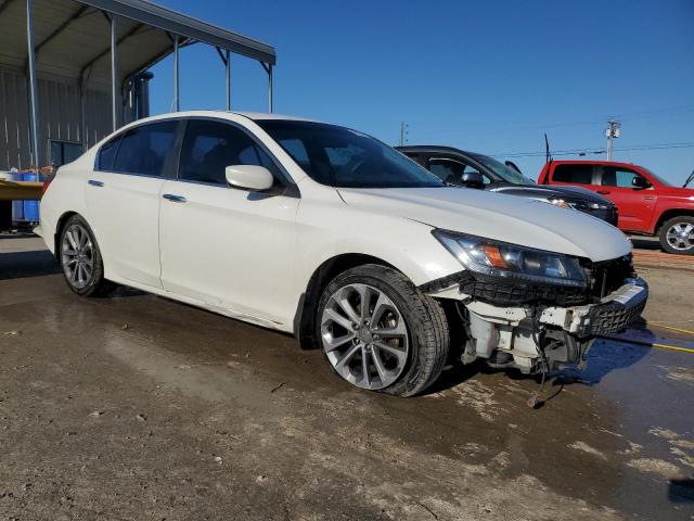 1HGCR2F57DA264027 - 2013 HONDA ACCORD SPORT WHITE photo 4