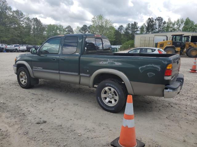 5TBRT3419YS019490 - 2000 TOYOTA TUNDRA ACCESS CAB 绿色 照片 2