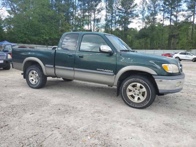 5TBRT3419YS019490 - 2000 TOYOTA TUNDRA ACCESS CAB 绿色 照片 4