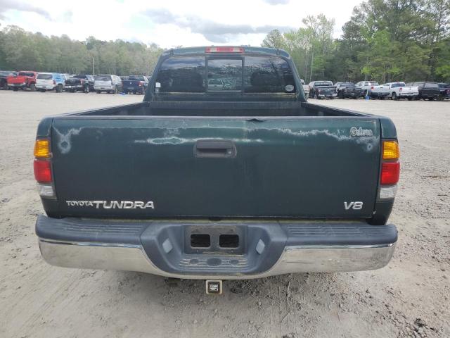 5TBRT3419YS019490 - 2000 TOYOTA TUNDRA ACCESS CAB 绿色 照片 6