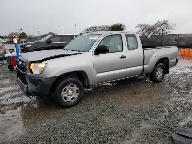 5TFTX4CN2FX056495 - 2015 TOYOTA TACOMA ACCESS CAB SILVER photo 1