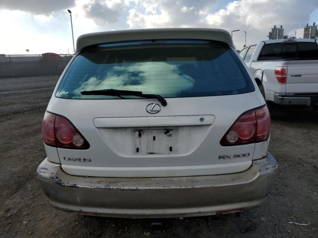 JT6GF10U4Y0070724 - 2000 LEXUS RX 300 WHITE photo 6