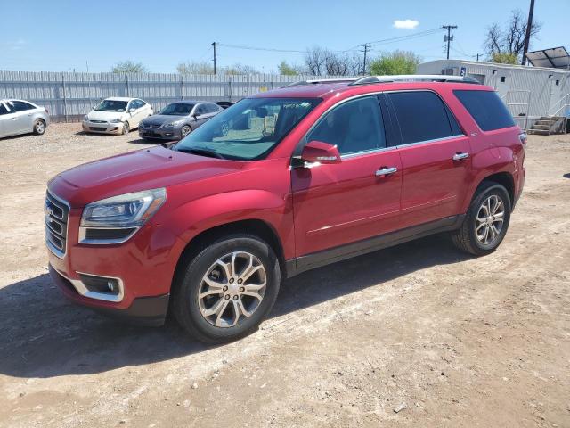 1GKKRRKD8EJ216039 - 2014 GMC ACADIA SLT-1 RED photo 1