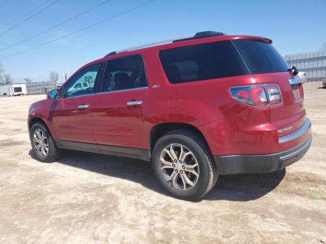 1GKKRRKD8EJ216039 - 2014 GMC ACADIA SLT-1 RED photo 2