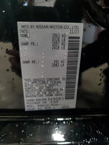 1N4BL4DV2RN349065 - 2024 NISSAN ALTIMA SV BLACK photo 13