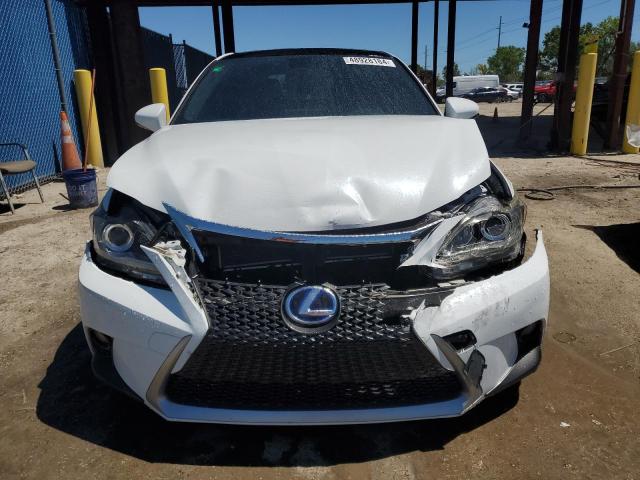 JTHKD5BH6E2195027 - 2014 LEXUS CT 200 WHITE photo 5