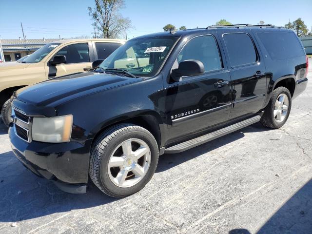 3GNFC16057G320944 - 2007 CHEVROLET SUBURBAN C1500 BLACK photo 1