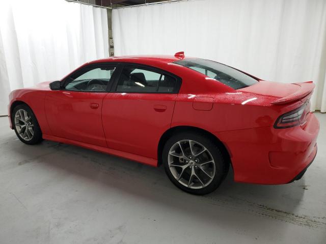 2C3CDXHG4PH575501 - 2023 DODGE CHARGER GT RED photo 2