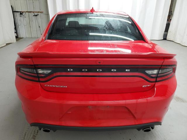 2C3CDXHG4PH575501 - 2023 DODGE CHARGER GT RED photo 6