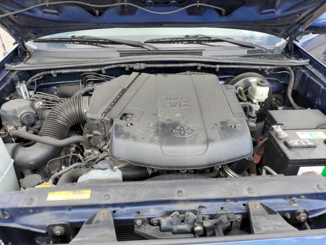 3TMJU4GNXFM185035 - 2015 TOYOTA TACOMA DOUBLE CAB PRERUNNER BLUE photo 11