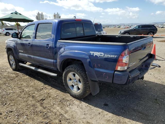 3TMJU4GNXFM185035 - 2015 TOYOTA TACOMA DOUBLE CAB PRERUNNER BLUE photo 2
