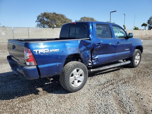 3TMJU4GNXFM185035 - 2015 TOYOTA TACOMA DOUBLE CAB PRERUNNER BLUE photo 3