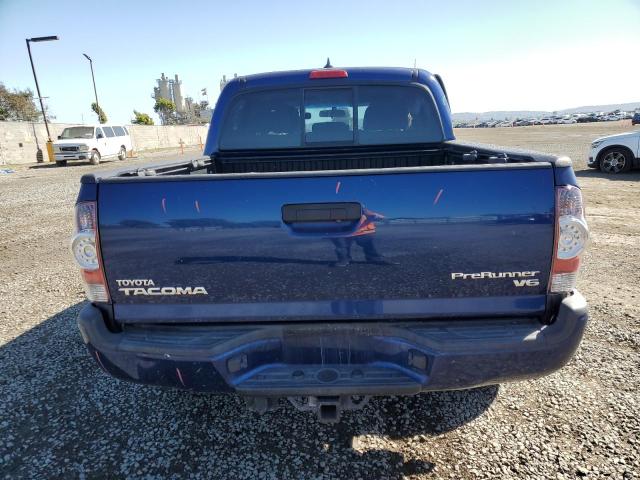 3TMJU4GNXFM185035 - 2015 TOYOTA TACOMA DOUBLE CAB PRERUNNER BLUE photo 6