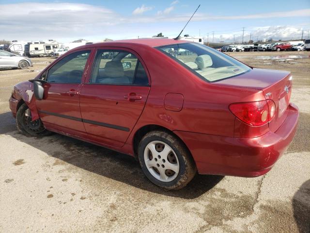 1NXBR32E46Z663660 - 2006 TOYOTA COROLLA S CE RED photo 2