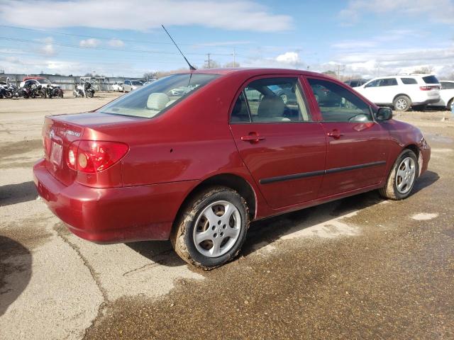 1NXBR32E46Z663660 - 2006 TOYOTA COROLLA S CE RED photo 3