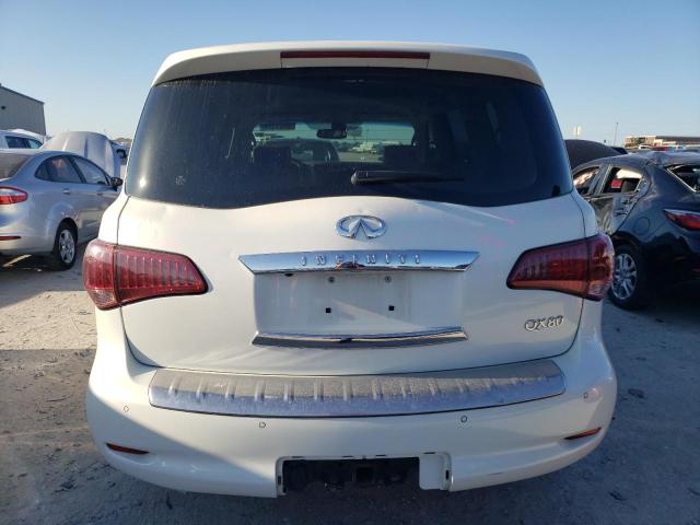 JN8AZ2NE0F9085912 - 2015 INFINITI QX80 WHITE photo 6