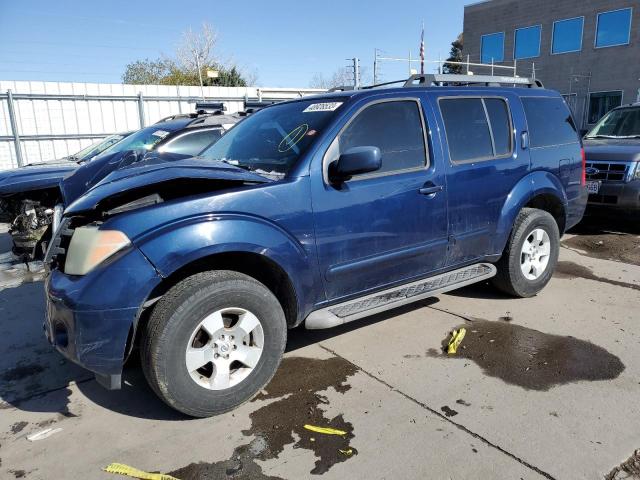 5N1AR18W46C625822 - 2006 NISSAN PATHFINDER LE 蓝色 照片 1