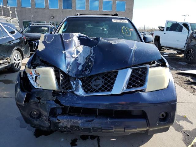 5N1AR18W46C625822 - 2006 NISSAN PATHFINDER LE 蓝色 照片 5