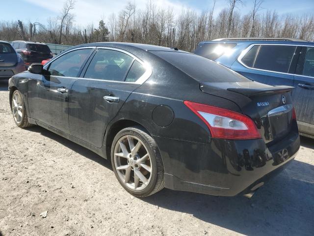 1N4AA5AP5AC833695 - 2010 NISSAN MAXIMA S BLACK photo 2