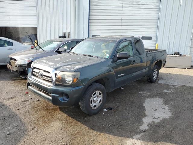 5TETX4CN6AZ731363 - 2010 TOYOTA TACOMA ACCESS CAB მწვანე ფოტო 1