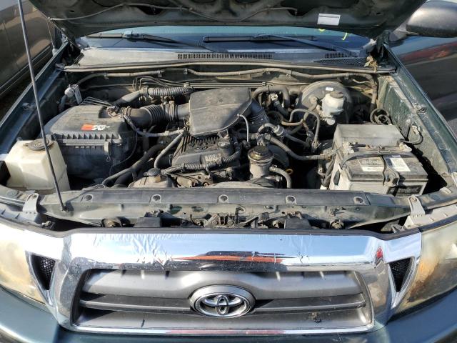 5TETX4CN6AZ731363 - 2010 TOYOTA TACOMA ACCESS CAB მწვანე ფოტო 11