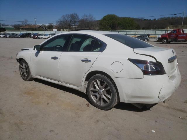 1N4AA5AP5EC497312 - 2014 NISSAN MAXIMA S WHITE photo 2