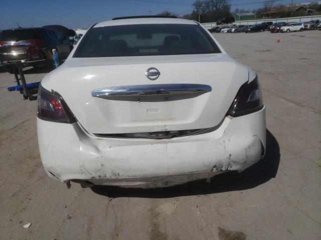 1N4AA5AP5EC497312 - 2014 NISSAN MAXIMA S WHITE photo 6