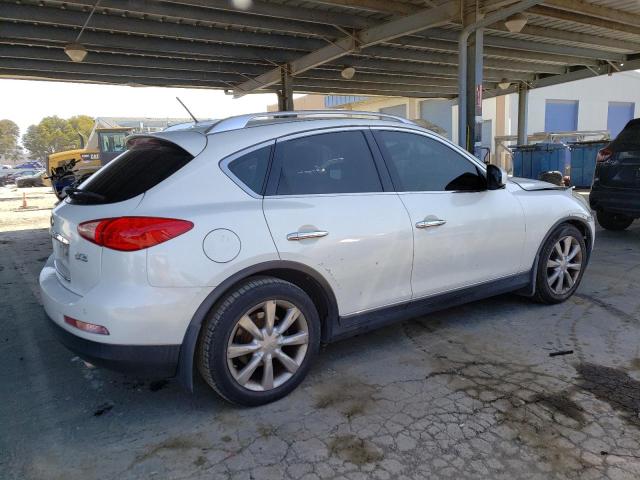 JN1AJ0HP1CM400555 - 2012 INFINITI EX35 BASE WHITE photo 3