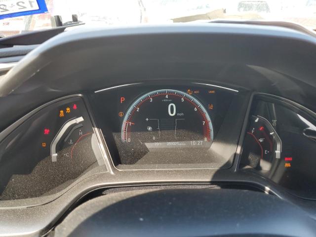 SHHFK7H97JU209639 - 2018 HONDA CIVIC SPORT TOURING SILVER photo 9